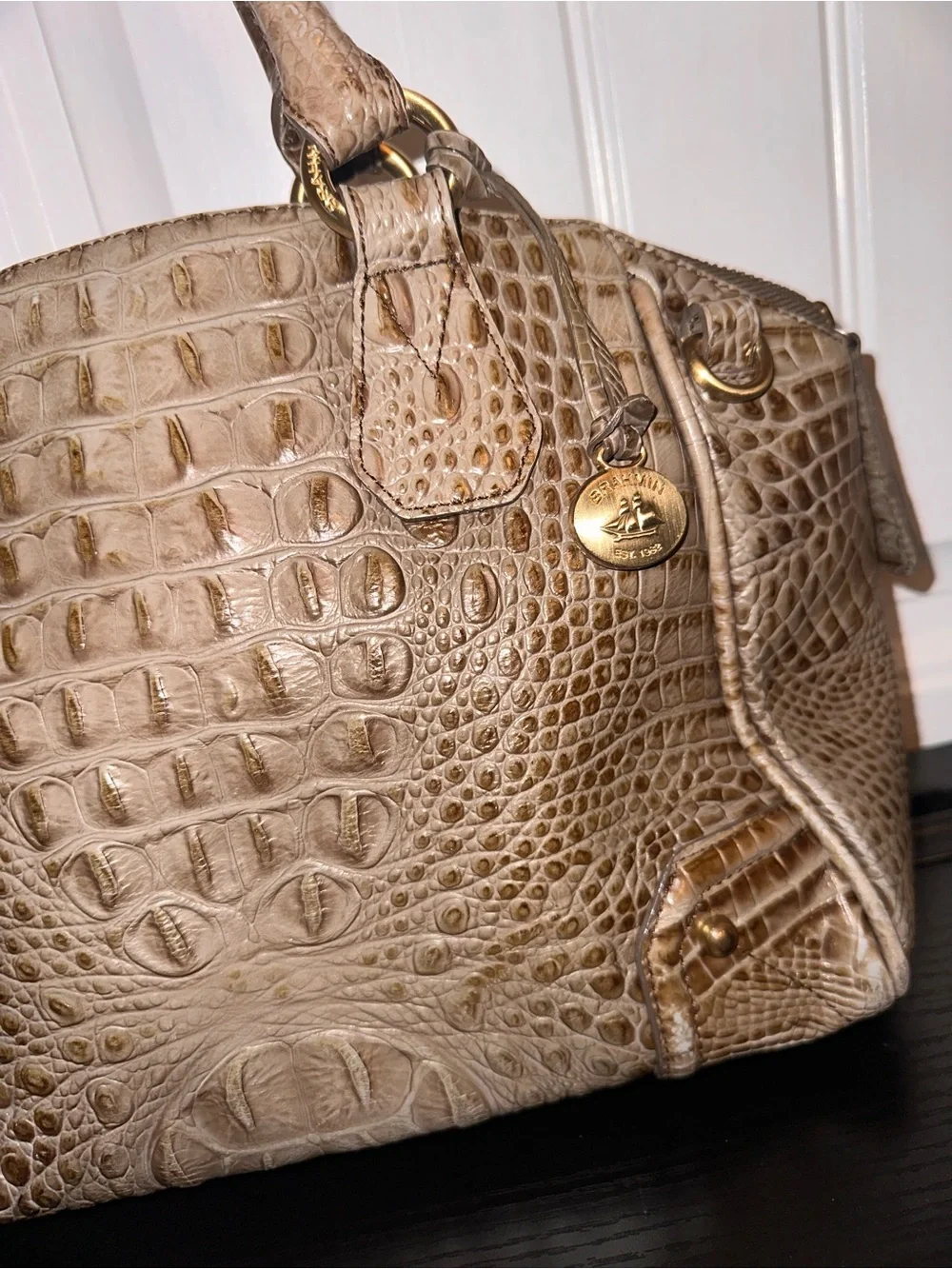 Brahmin stylish croc